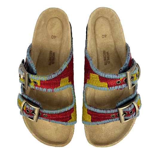 Casa - UK 7 Kilim Sandals