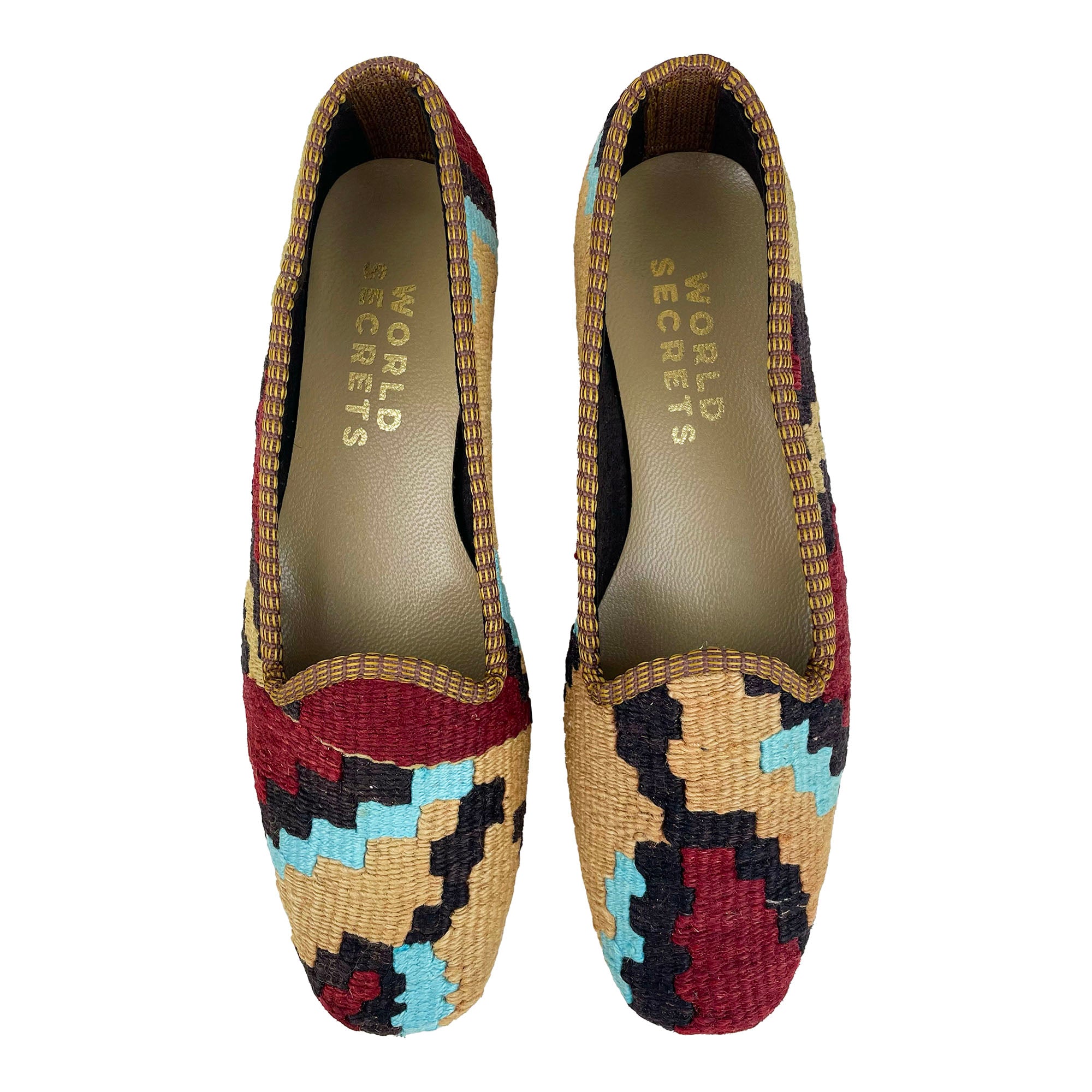 Fire - UK 4 Ladies Kilim Shoe
