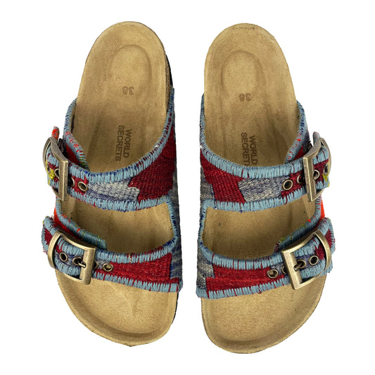 Bloom - UK 5 Kilim Sandals