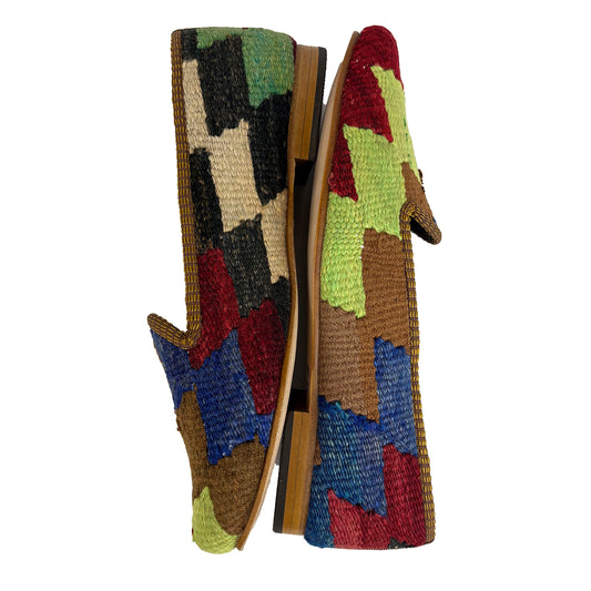 Orange - UK 6 Ladies Kilim Shoe