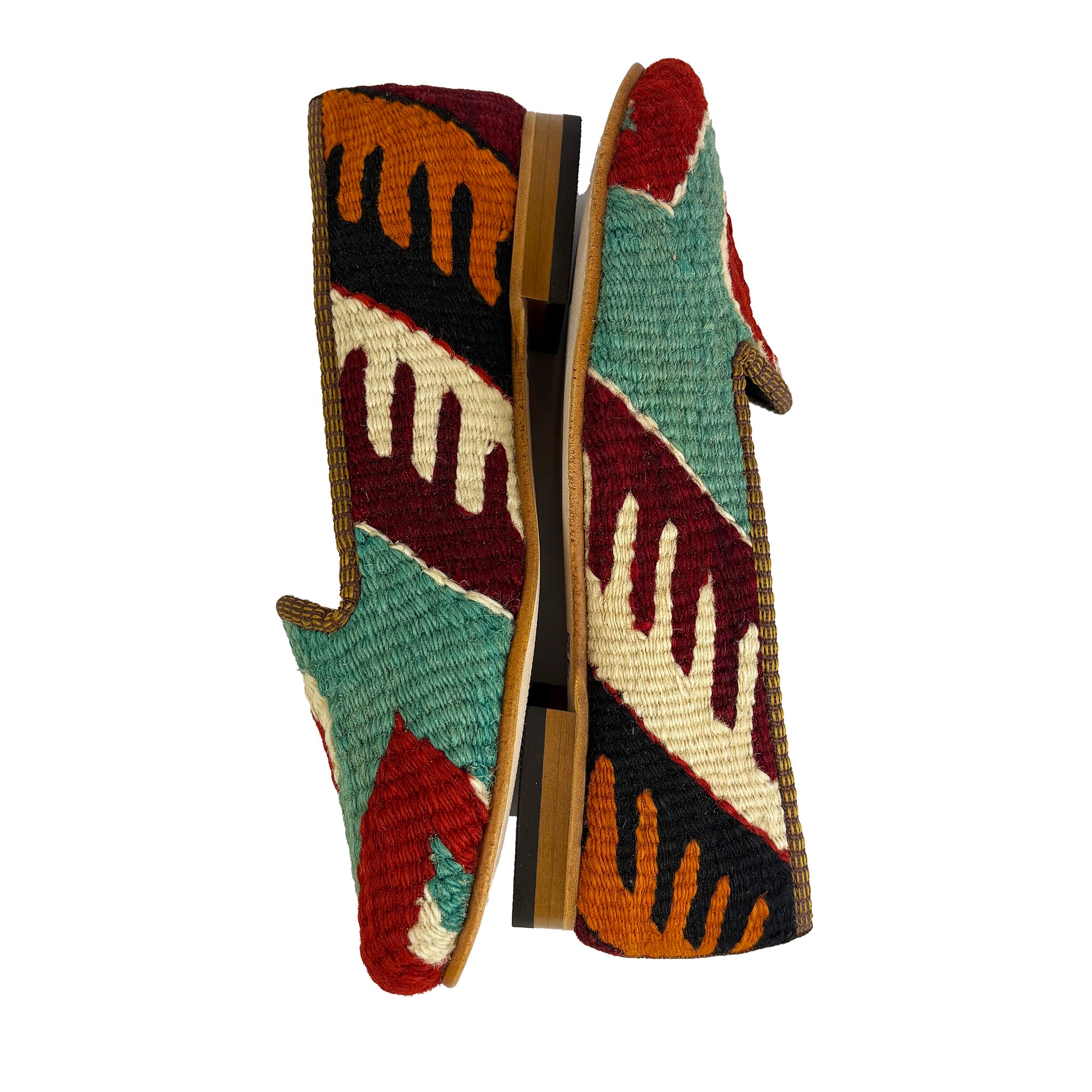 Multi - UK 5 Ladies Kilim Shoe