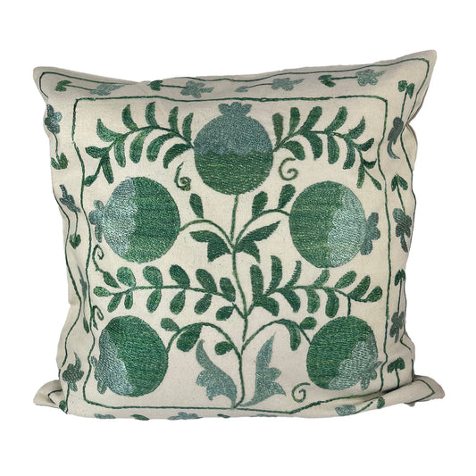 Green - Suzani Cushion