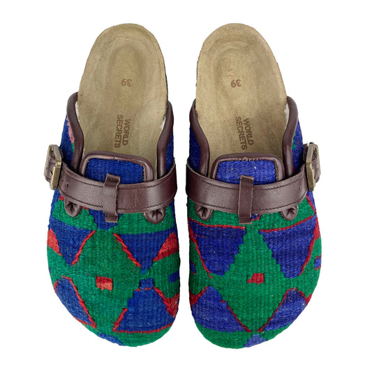 Beech - UK 6 Ladies Carpet Clog