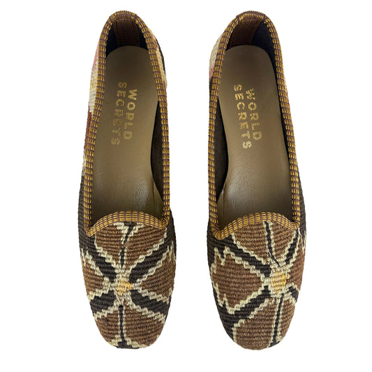 Stripe - UK 7 Ladies Kilim Shoe