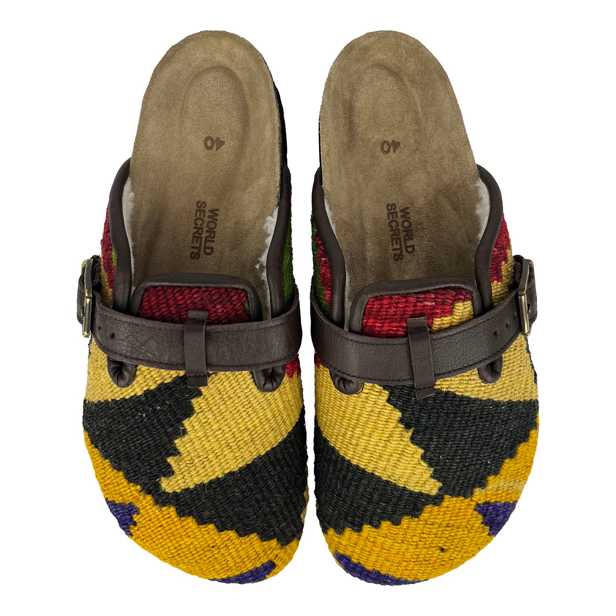 Cedar - UK 7 Unisex Carpet Clog