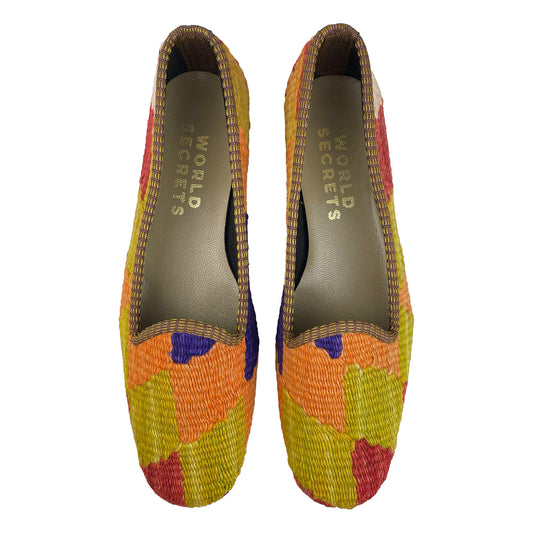 Flame - UK 4 Ladies Kilim Shoe