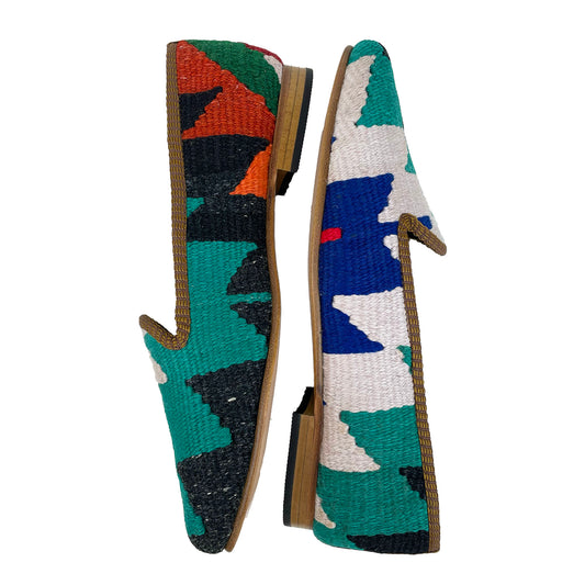 Leaf - UK 6 Ladies Kilim Shoe