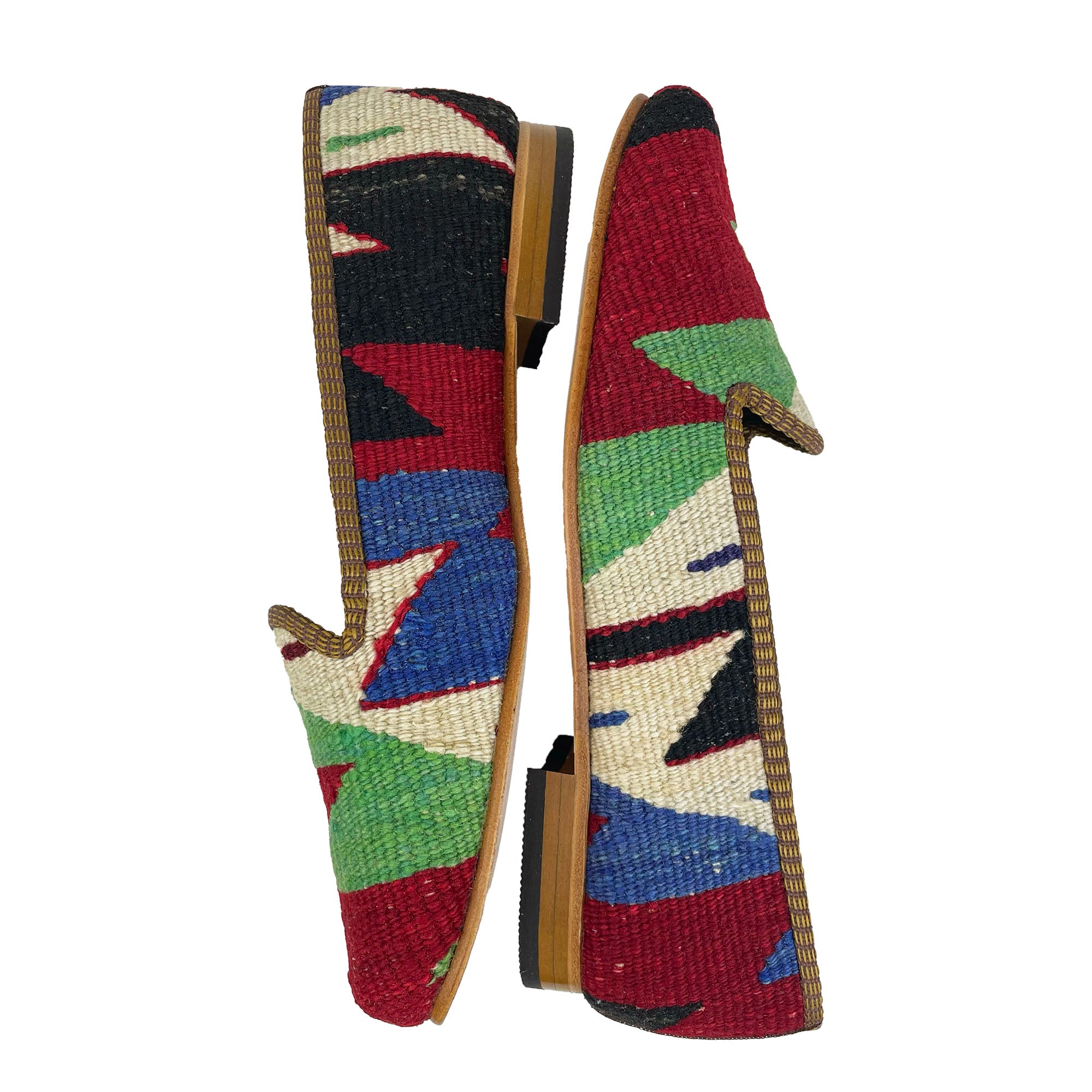 Olive - UK 7 Ladies Kilim Shoe