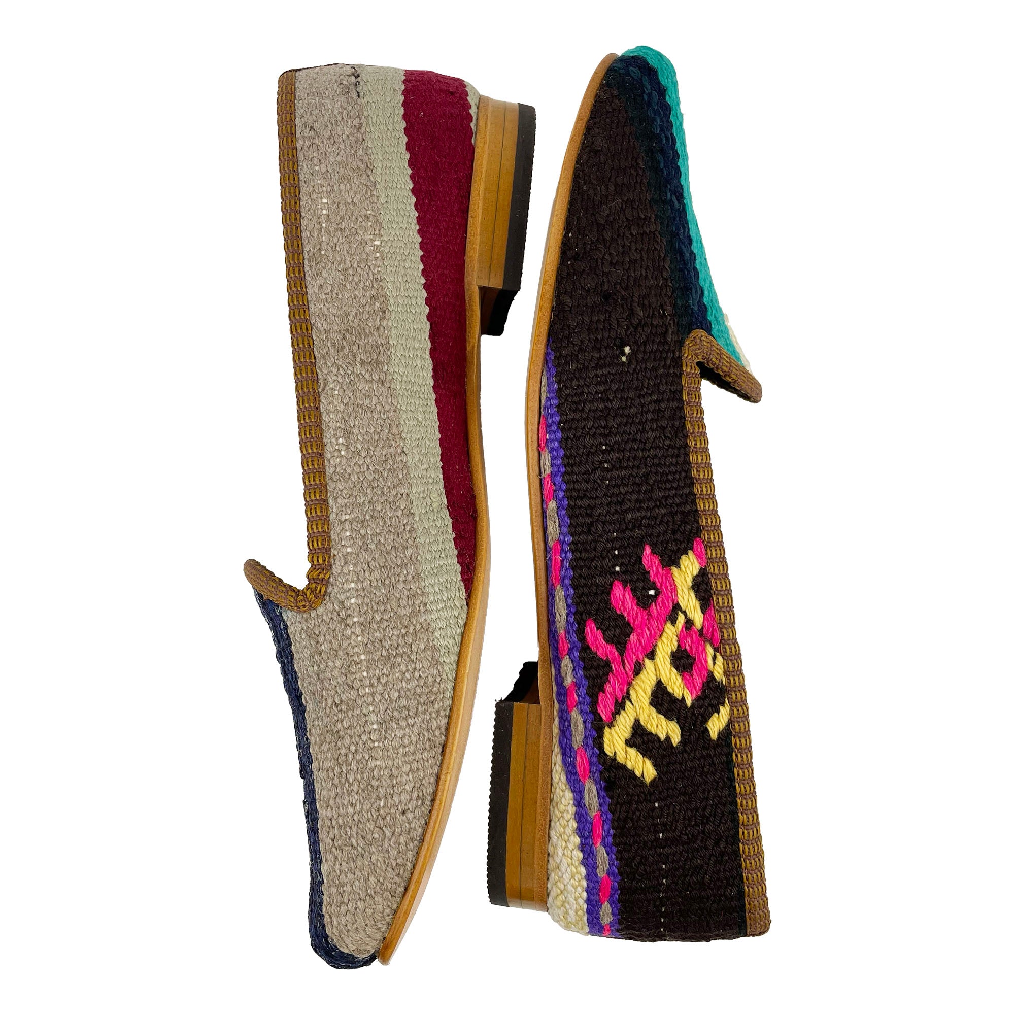 Fir - UK 5 Ladies Kilim Shoe