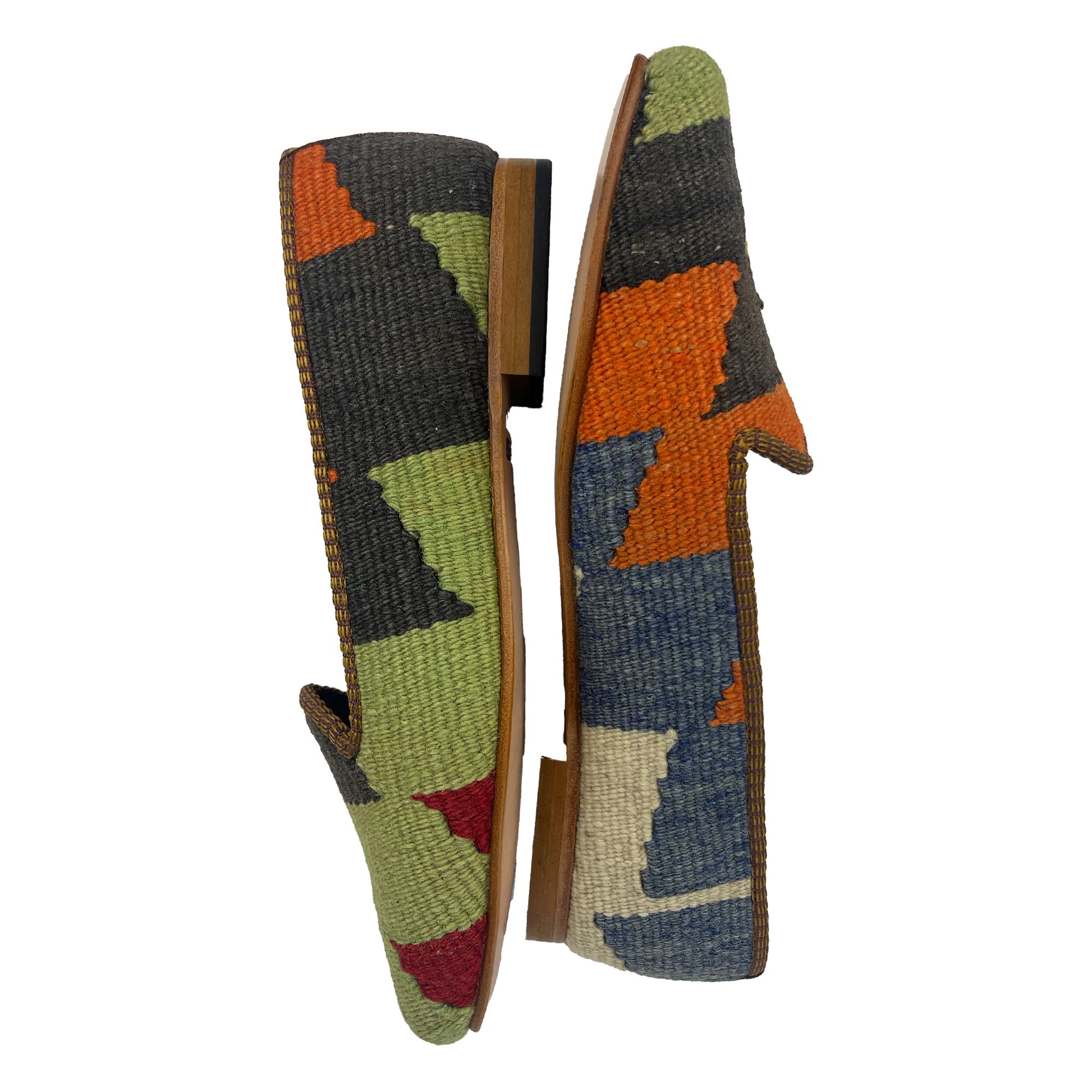 Leaf - UK 7 Ladies Kilim Shoe