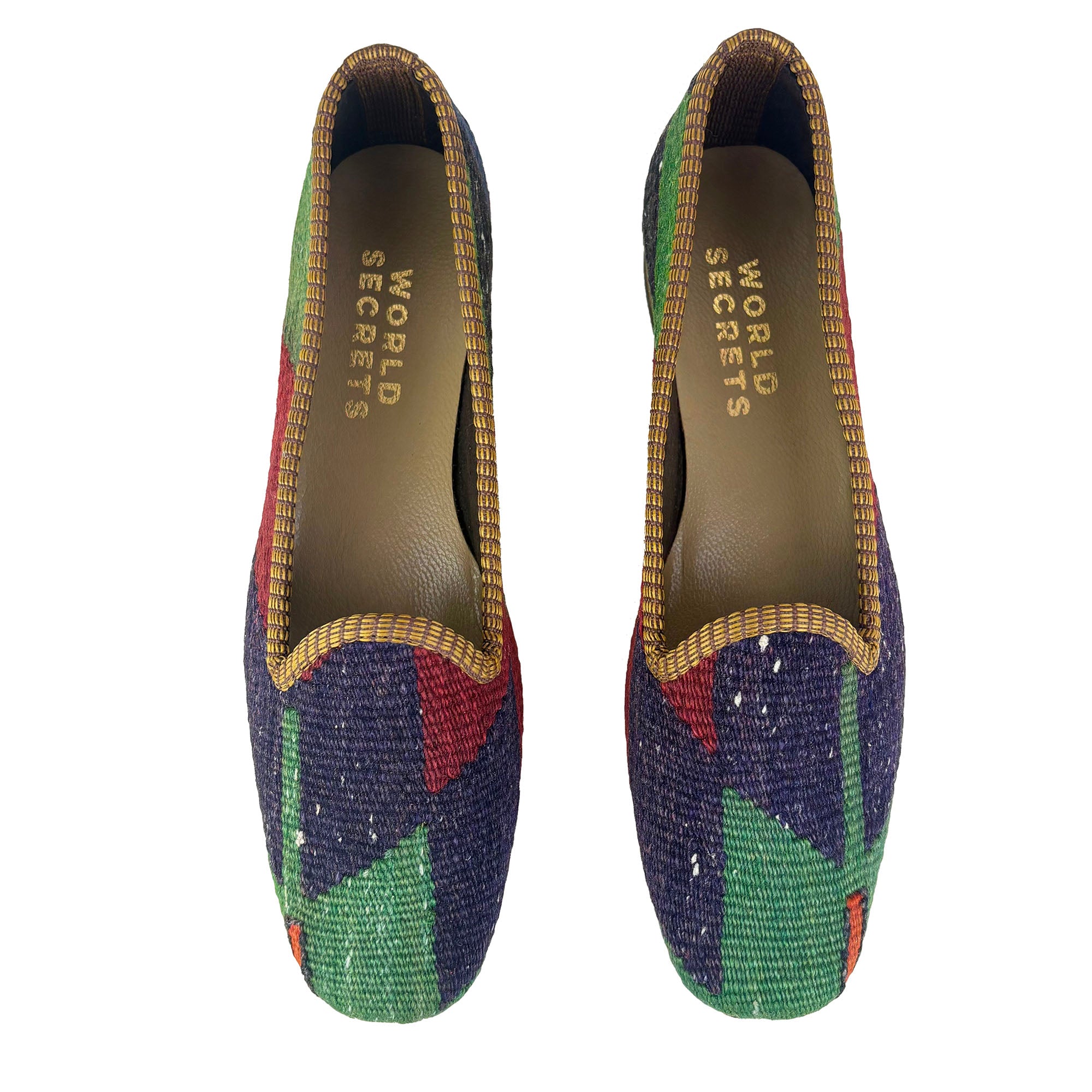 Pink - UK 7 Ladies Kilim Shoe