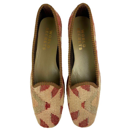 Cherry  - UK 6 Ladies Kilim Shoe