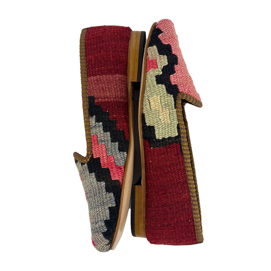 Brick - UK 5 Ladies Kilim Shoe