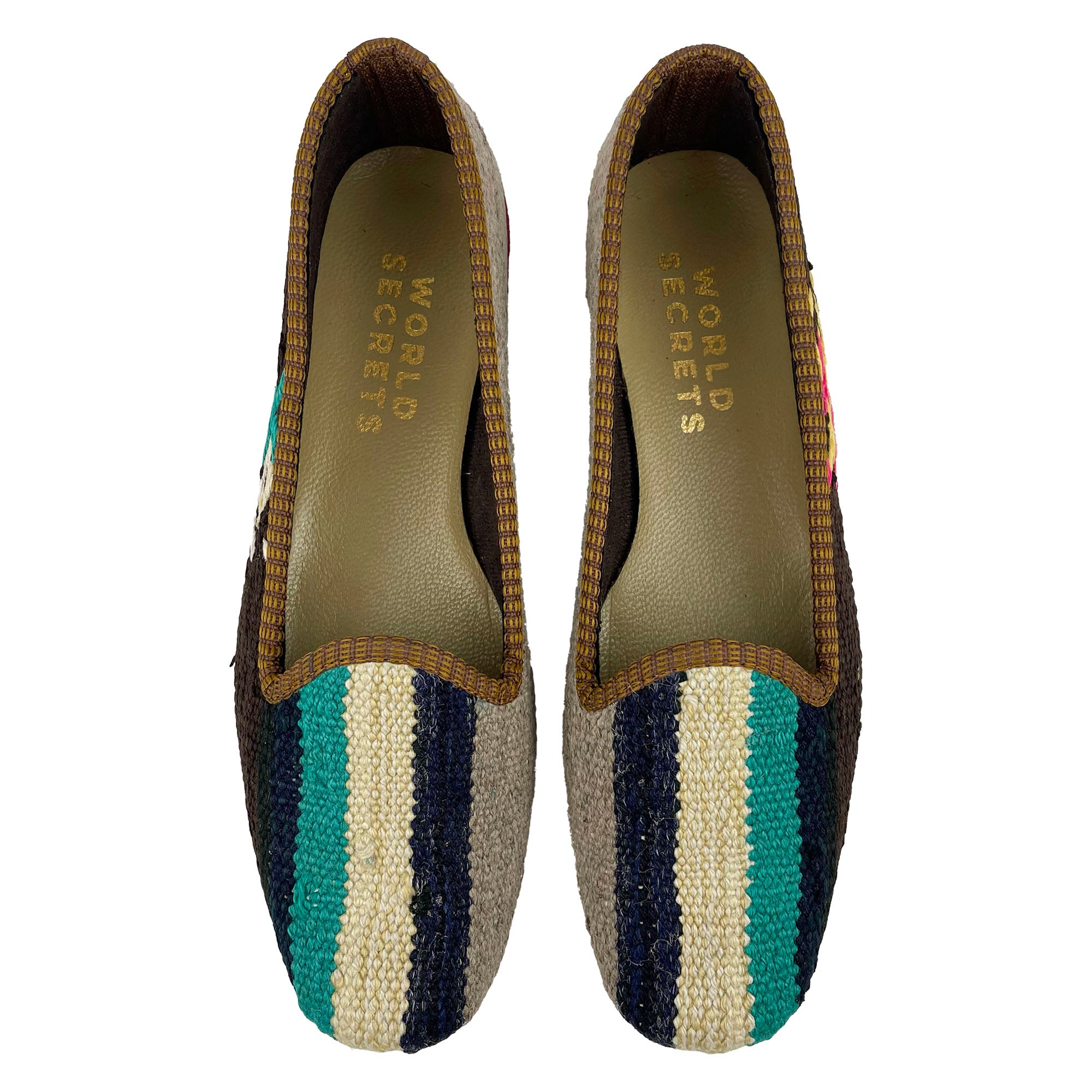 Fir - UK 5 Ladies Kilim Shoe