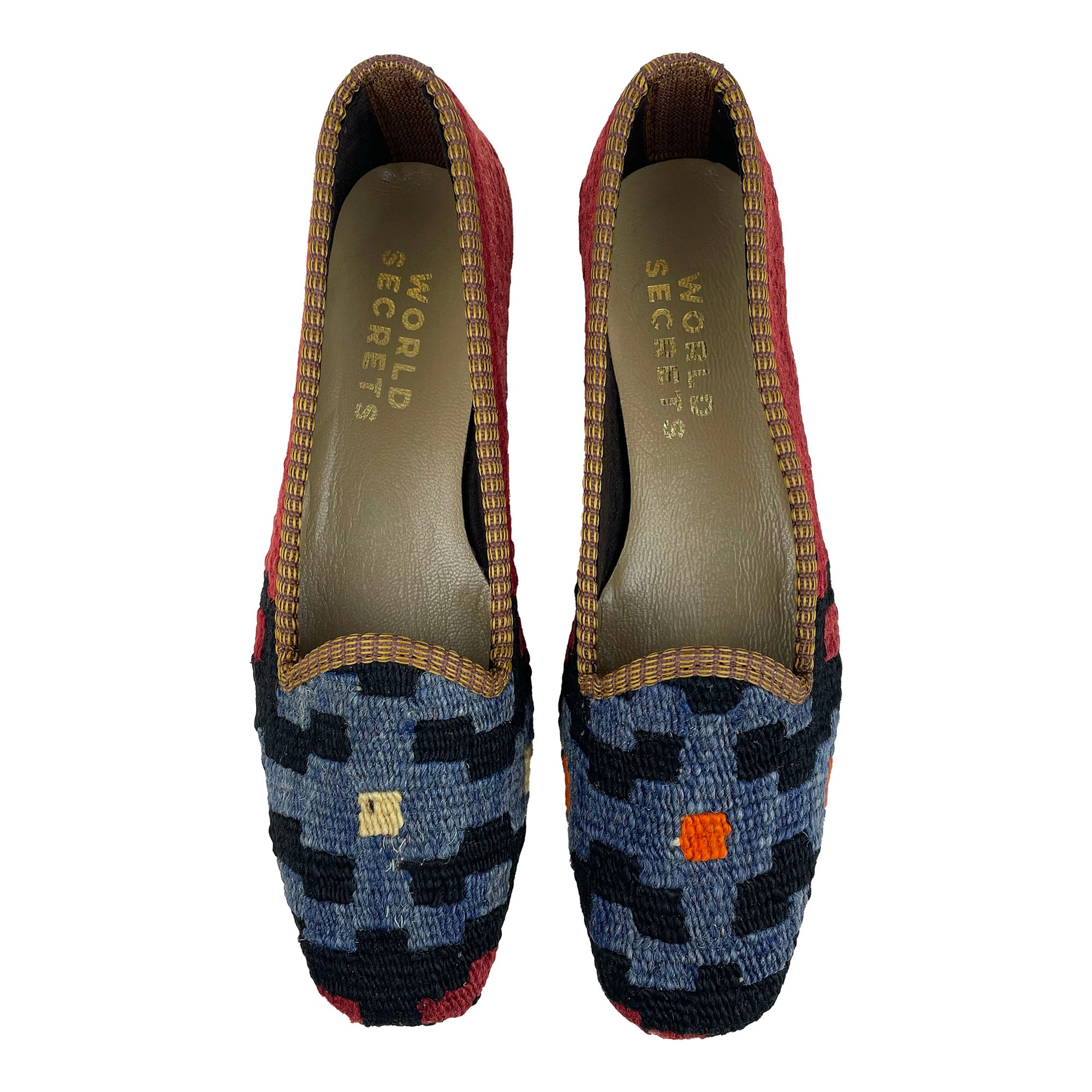 Stone - UK 5 Ladies Kilim Shoe