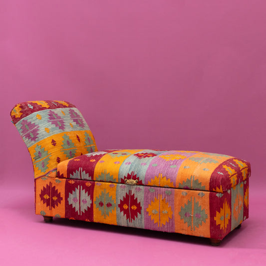 Kilim Box Chaise Longue