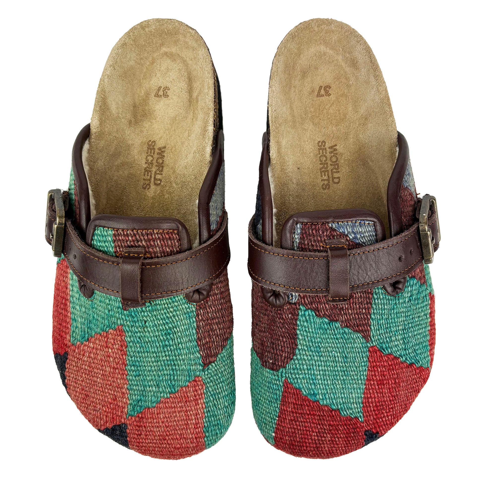 Evergreen - UK 4 Ladies Carpet Clog