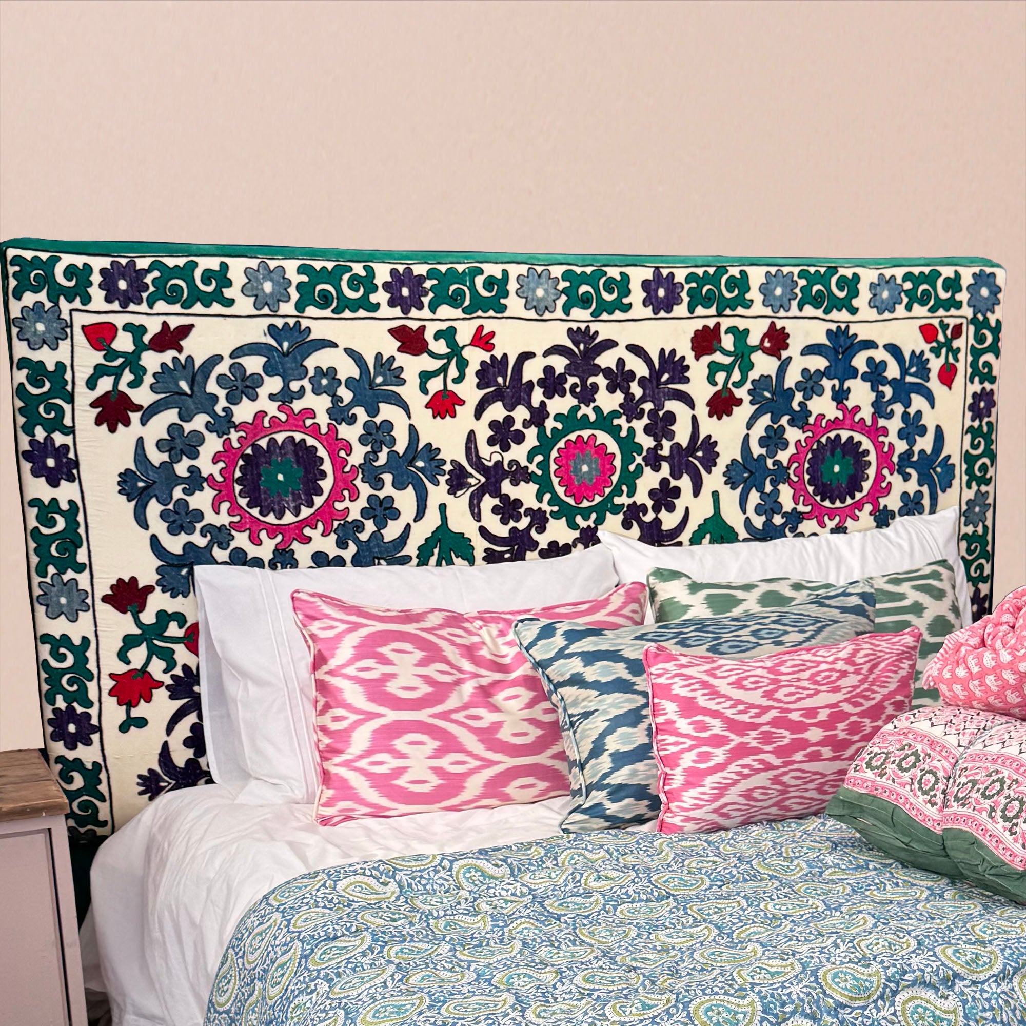 Suzani Kingsize Headboard