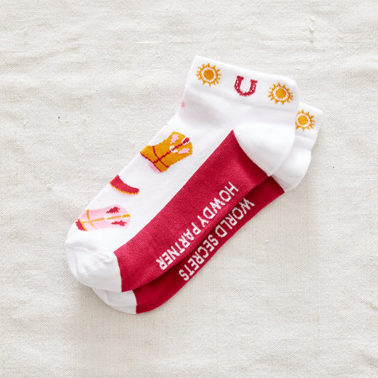 Howdy Partner - Sunshine Socks