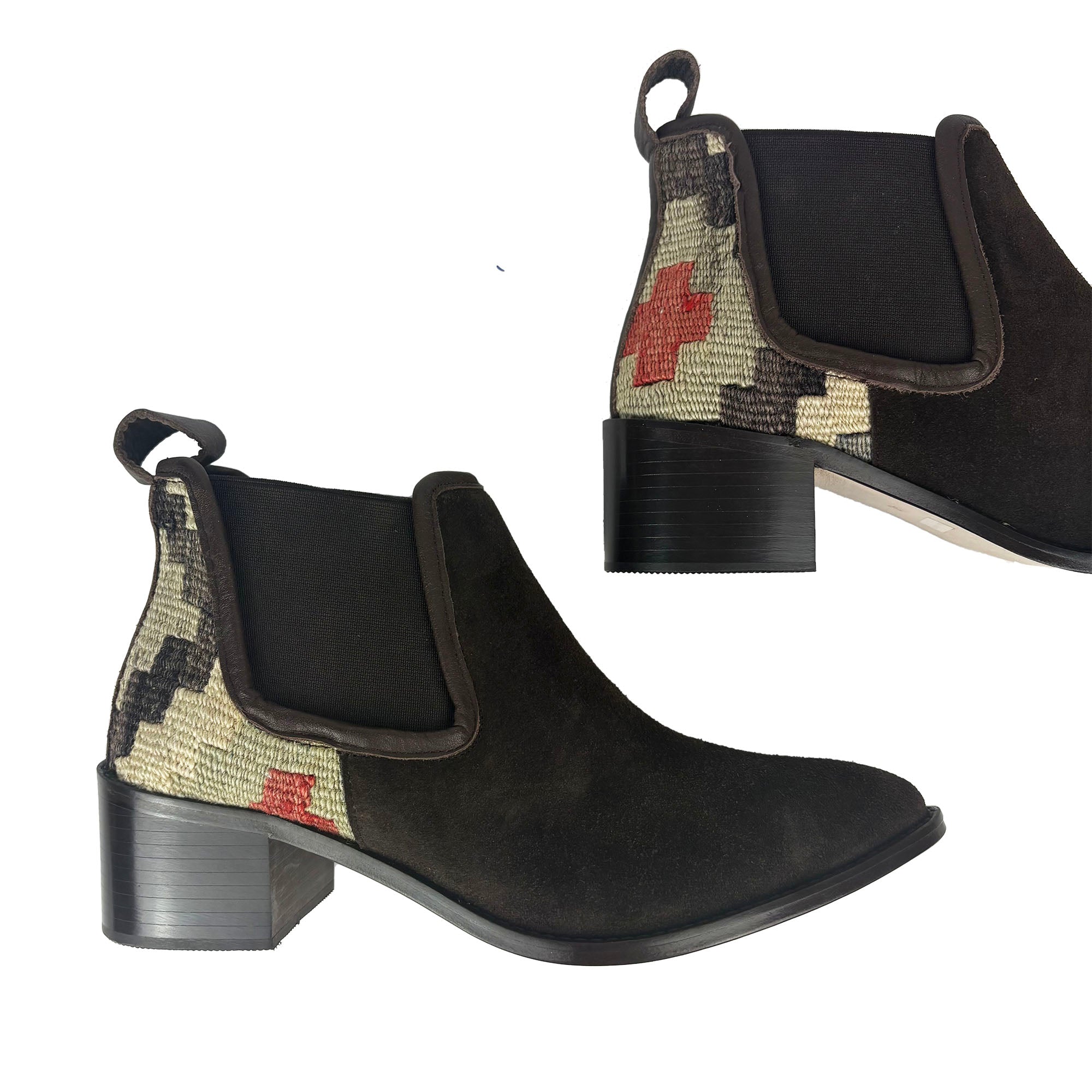 Patchwork - UK 7 Ladies Bronco Boots