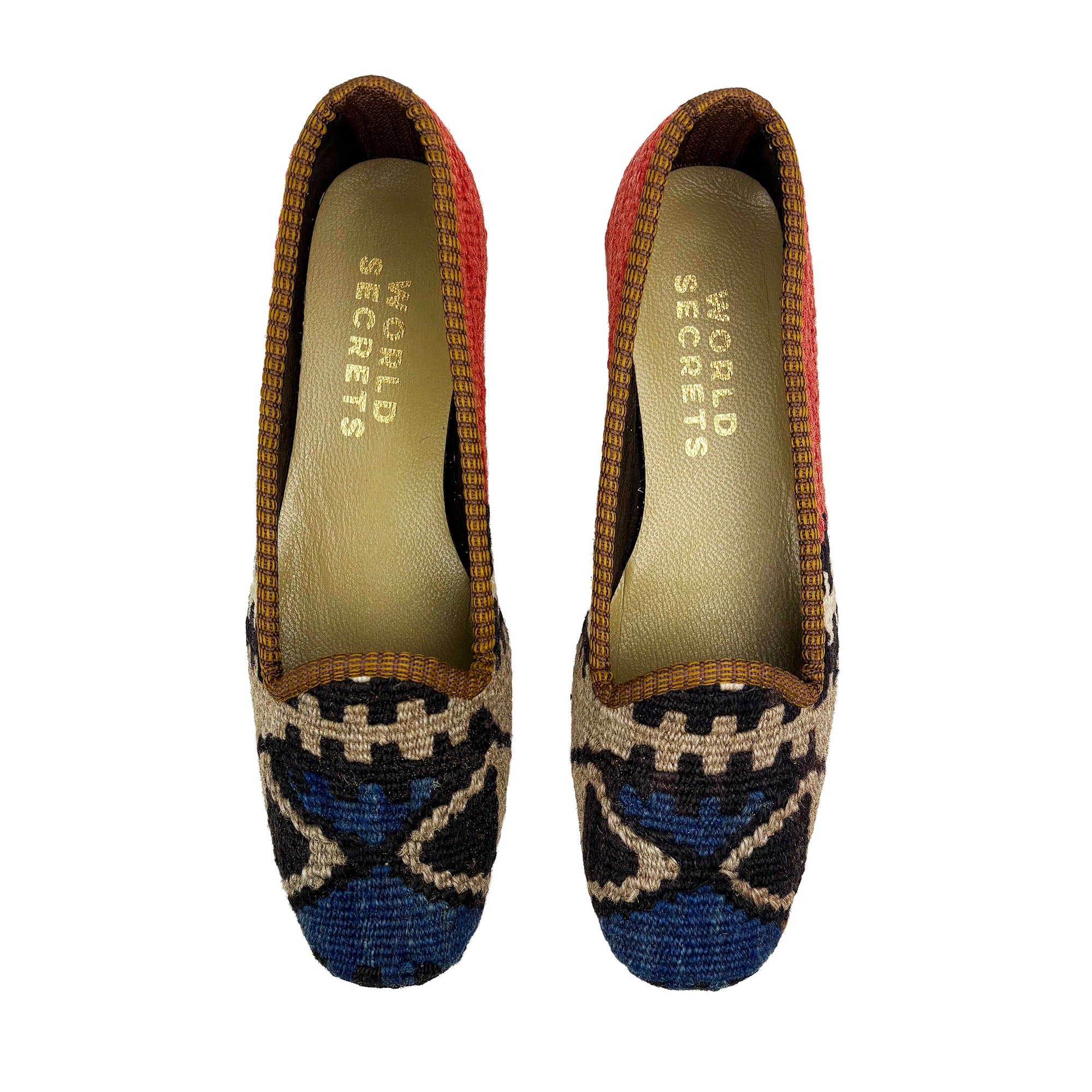 Bark - UK 4 Ladies Kilim Shoe