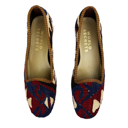 Blossom - UK 4 Ladies Kilim Shoe