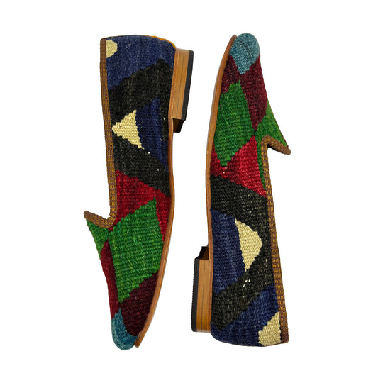 Tobacco - UK 5 Ladies Kilim Shoe