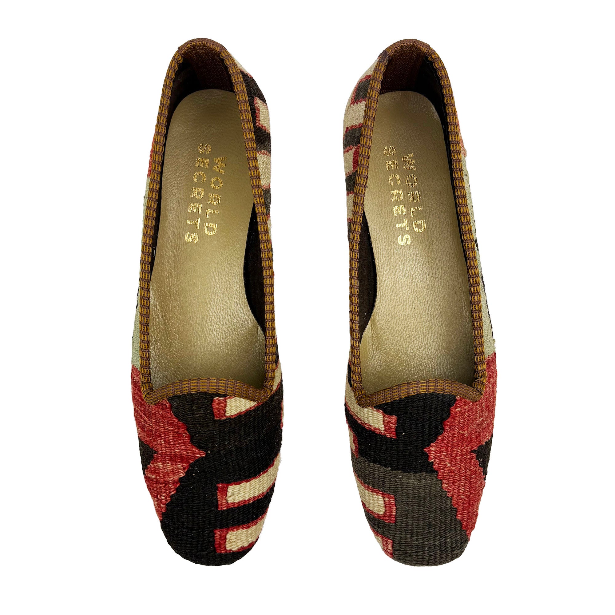 Angle - UK 5 Ladies Kilim Shoe