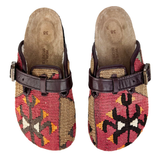 Paprika - UK 5 Ladies Carpet Clog