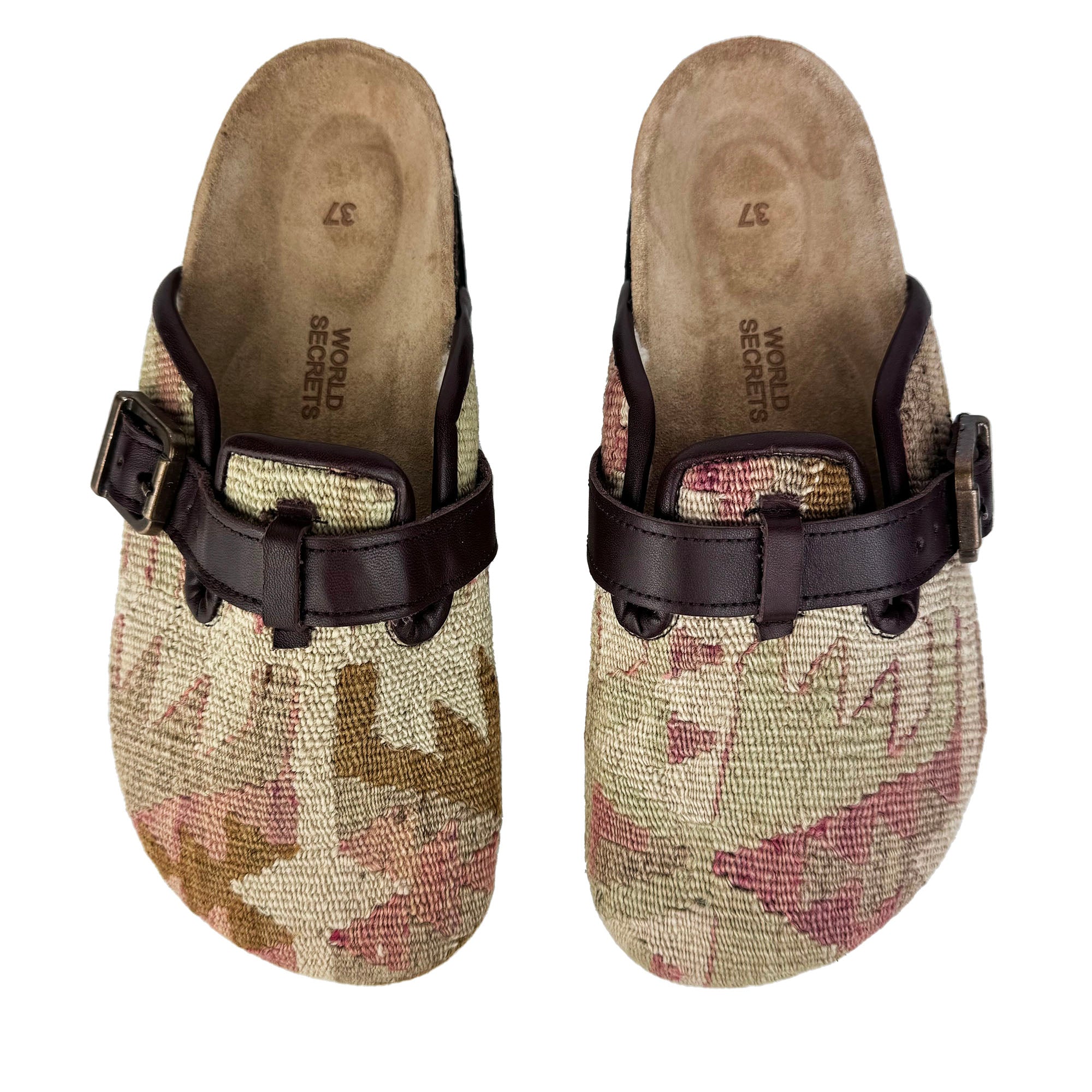 Berry - UK 4 Ladies Carpet Clog