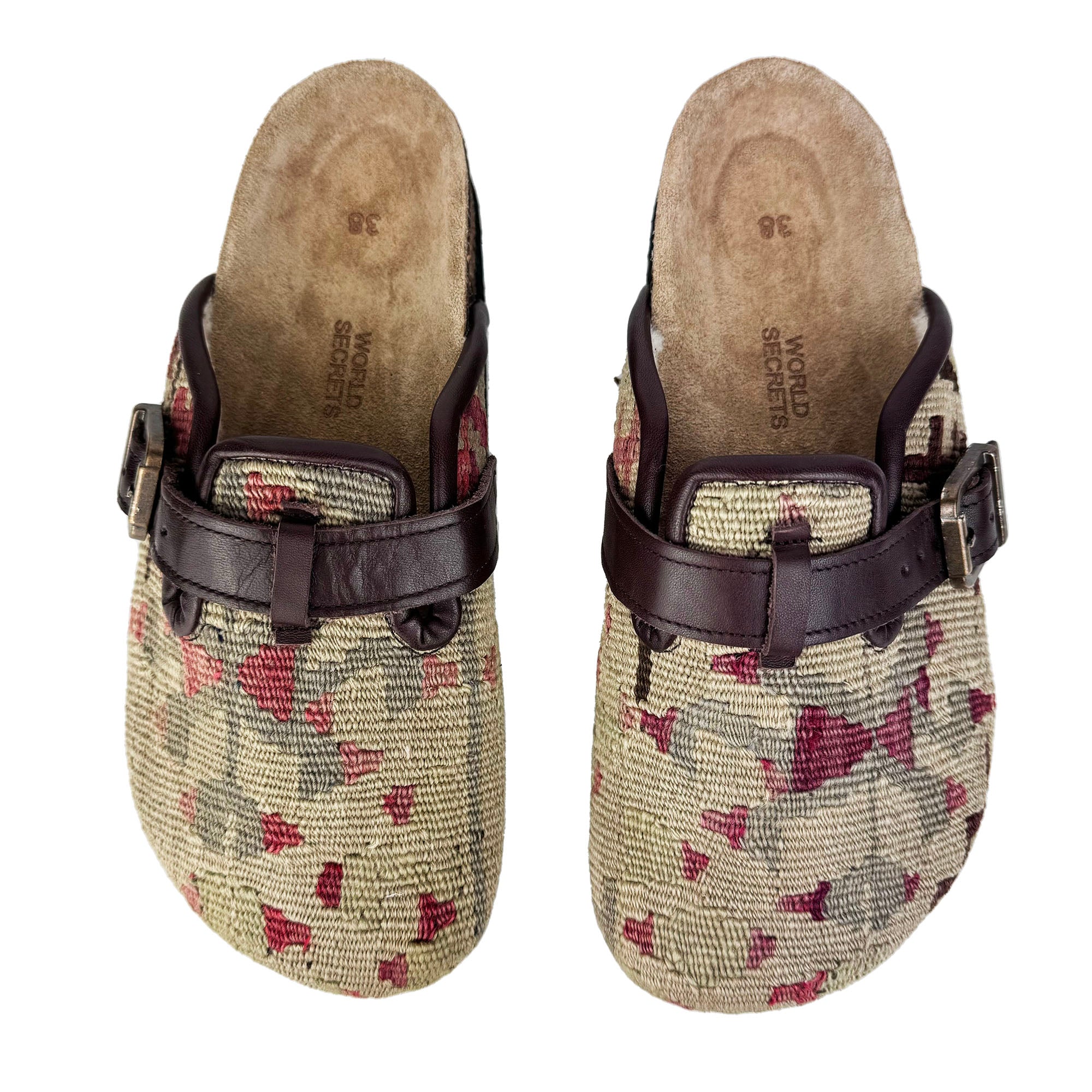 Rose - UK 5 Ladies Carpet Clog