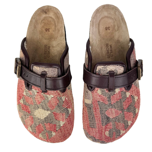 Pine - UK 5 Ladies Carpet Clog