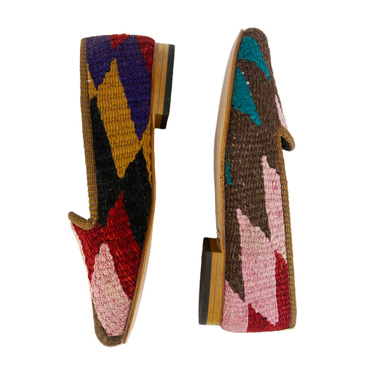 Bark - UK 4 Ladies Kilim Shoe