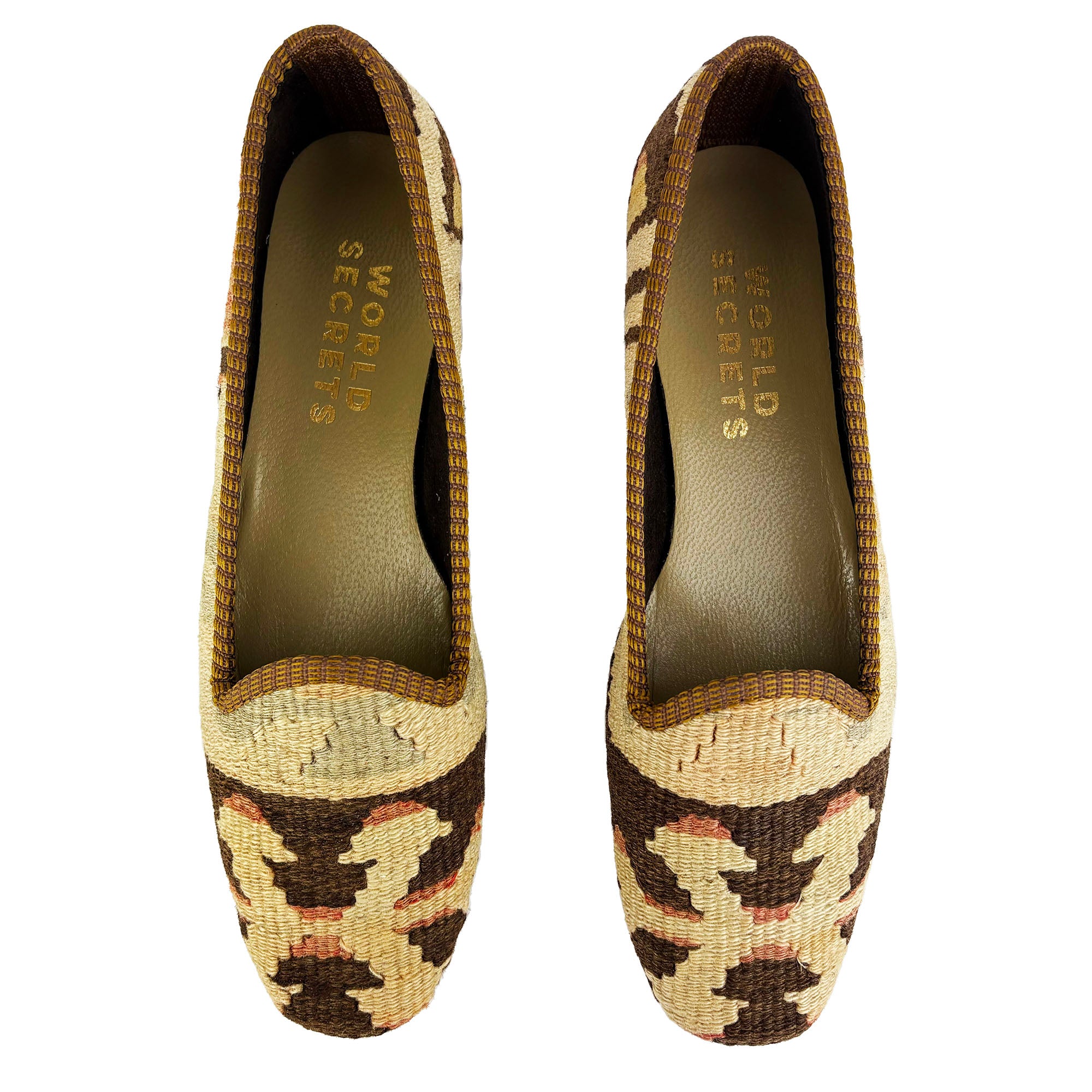 Oat - UK 5 Ladies Kilim Shoe