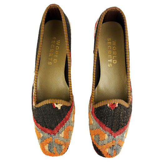 Happy - UK 5 Ladies Kilim Shoe