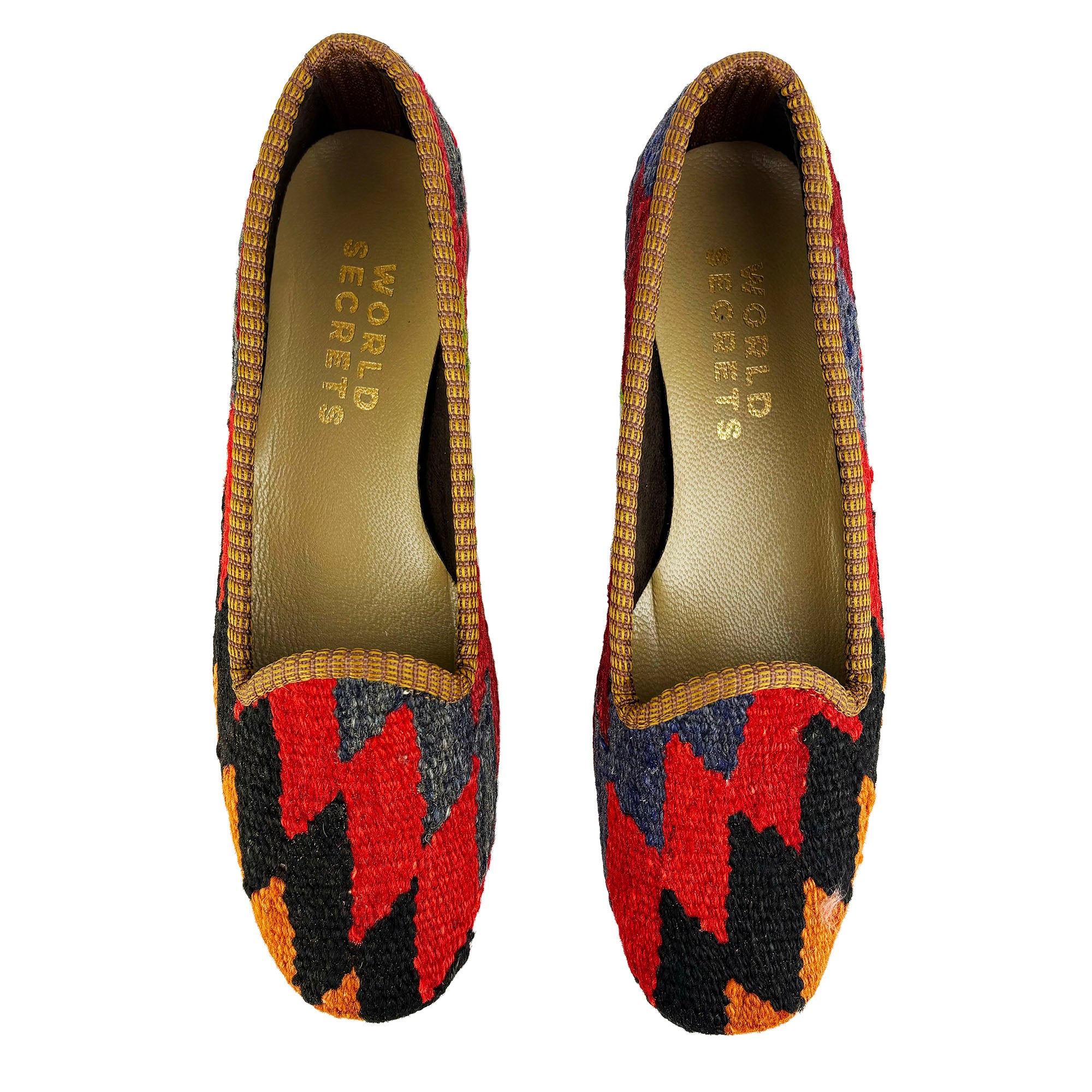 Mural - UK 5 Ladies Kilim Shoe