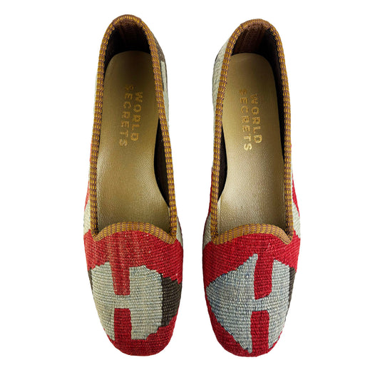 Midnight - UK 6 Ladies Kilim Shoe