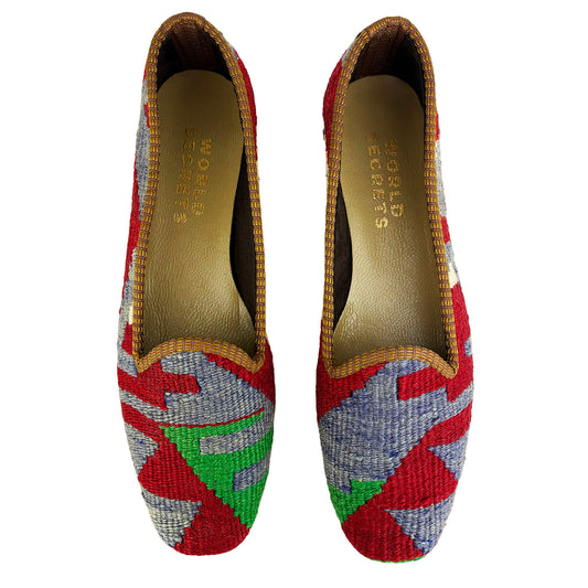 Dust - UK 7 Ladies Kilim Shoe