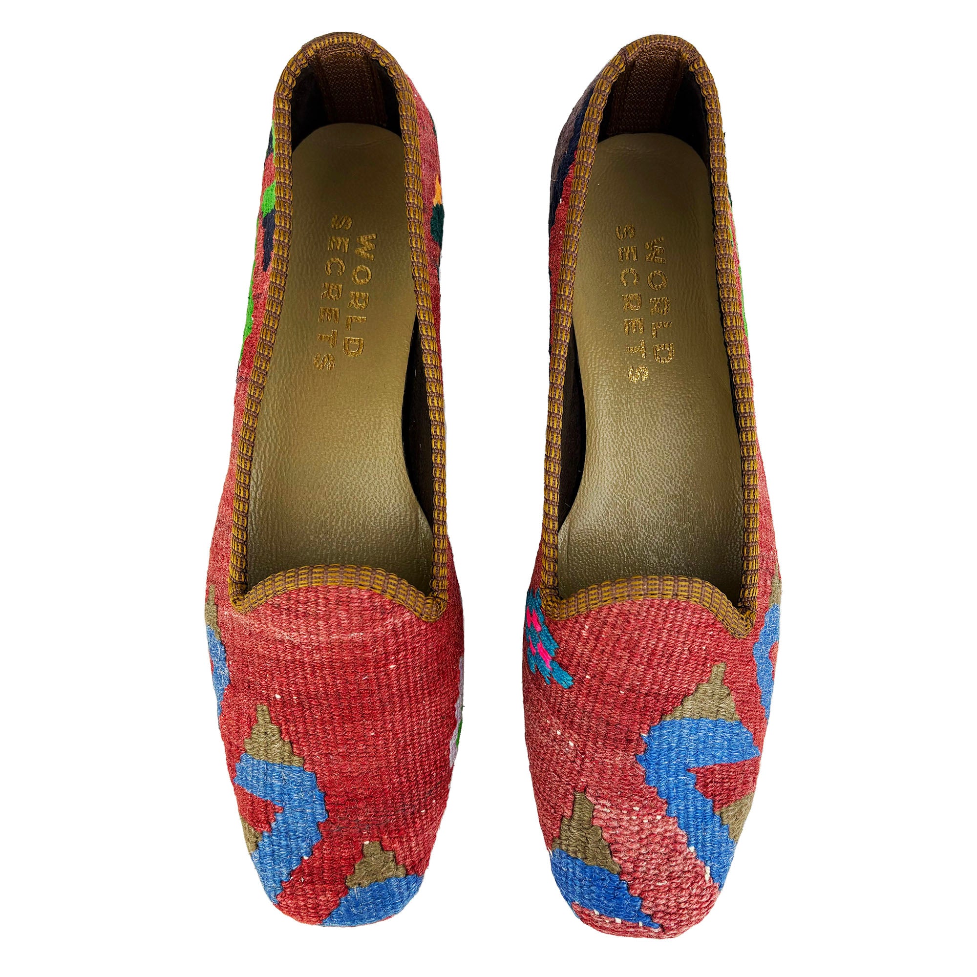 Flamingo - UK 7 Ladies Kilim Shoe