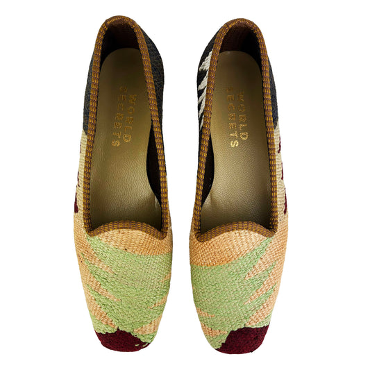 Fluro - UK 7 Ladies Kilim Shoe