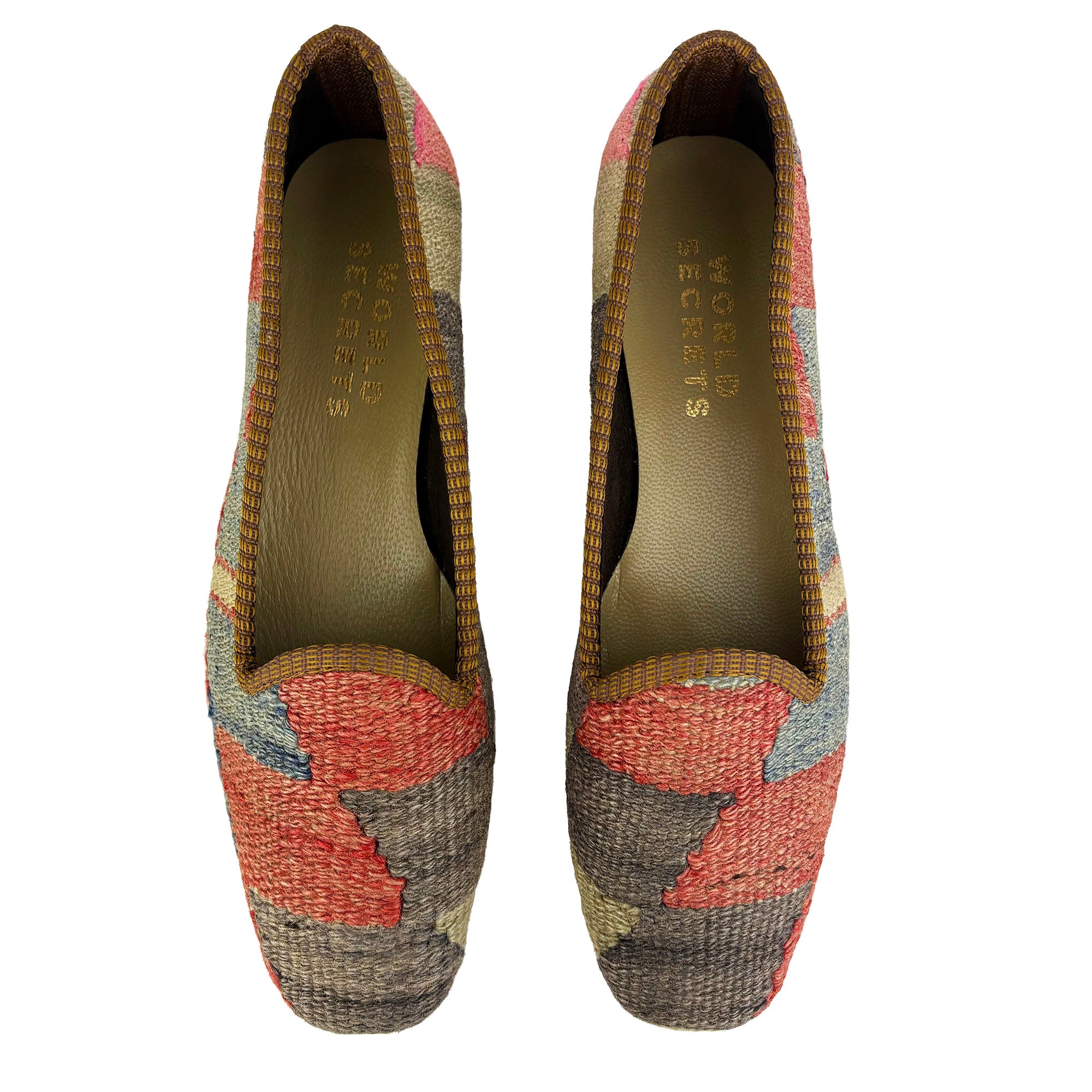 Leaf - UK 7 Ladies Kilim Shoe