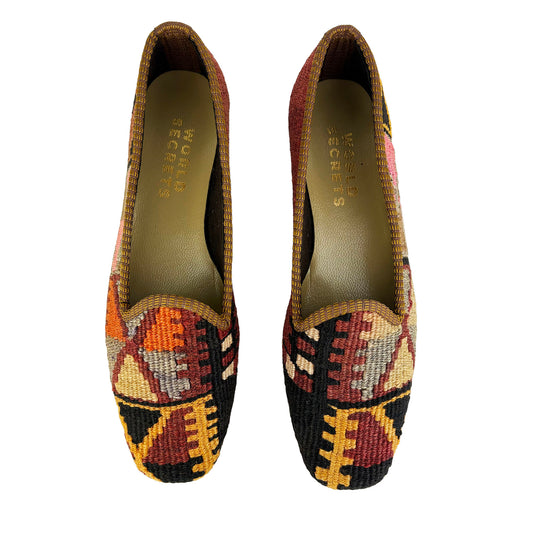 Stripe - UK 7 Ladies Kilim Shoe