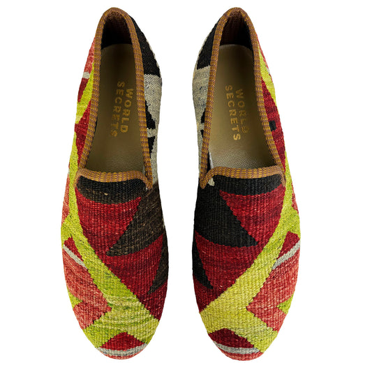 Flower - EU 45 Men’s Kilim Shoe