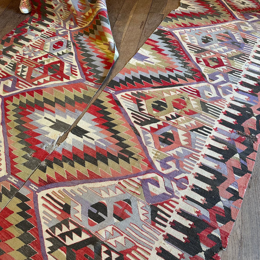 Pastel Runner (1 half)  - 85 cm x 360cm