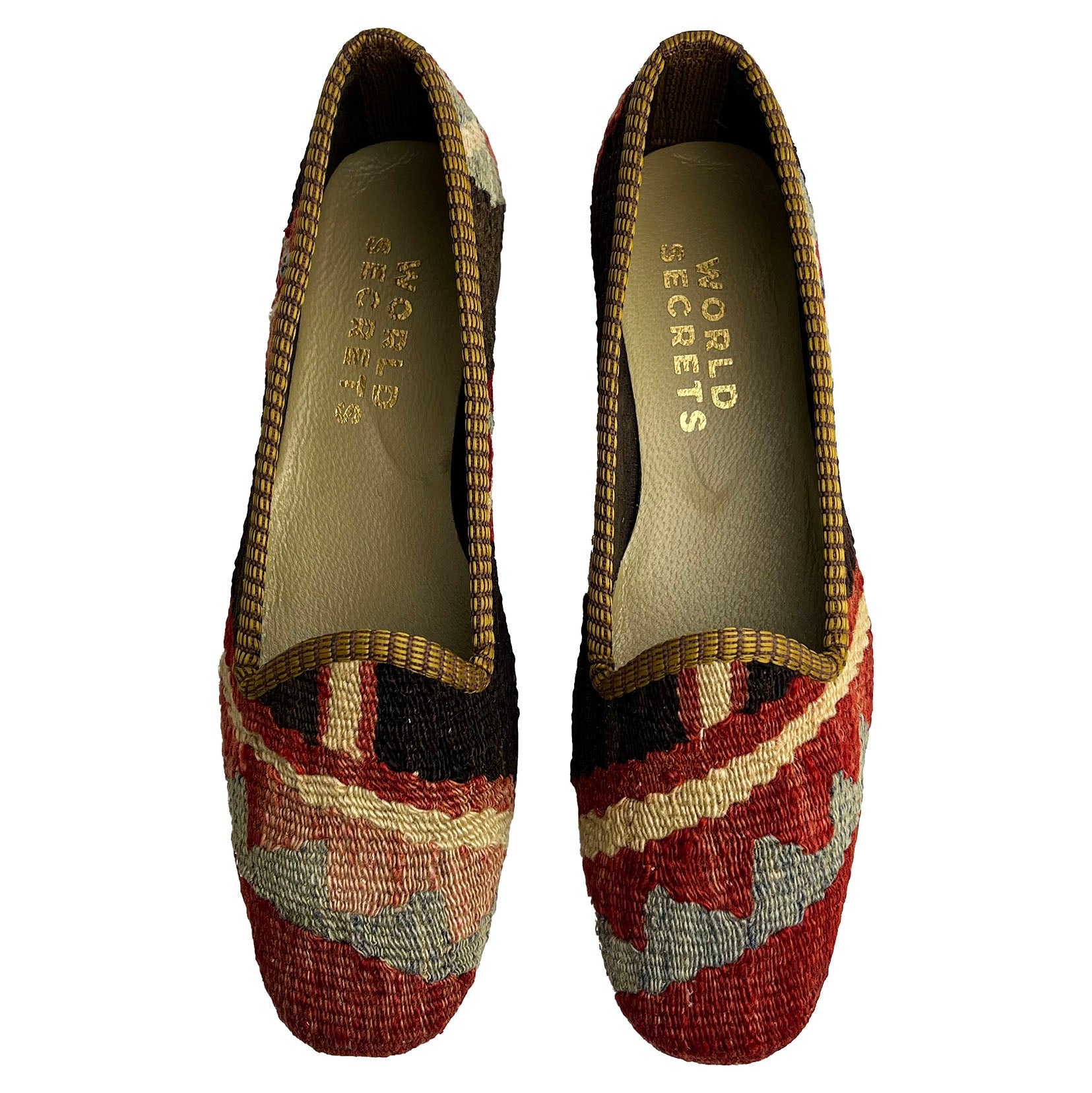 Blossom - UK 4 Ladies Kilim Shoe