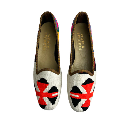 Beam - UK 5 Ladies Kilim Shoe