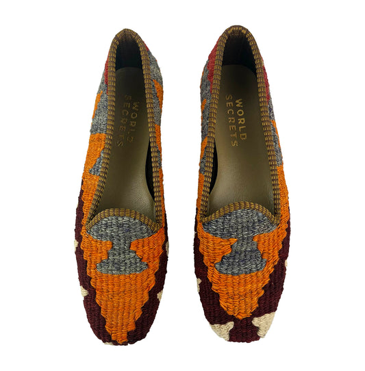 Bright - UK 7 Ladies Kilim Shoe