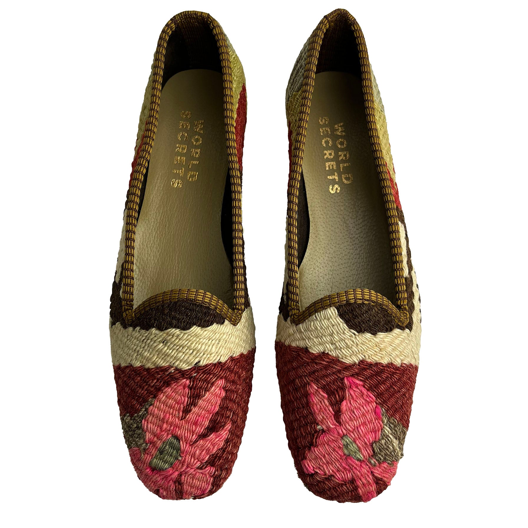 Flower - UK 8 Ladies Kilim Shoe