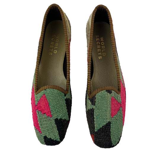 Biscuit - UK 7 Ladies Kilim Shoe