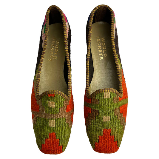 Rose - UK 8 Ladies Kilim Shoe